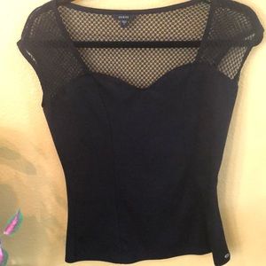 Guess black blouse Size S